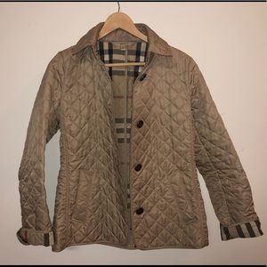 Burberry Quilted Tan Jacket, must go!!